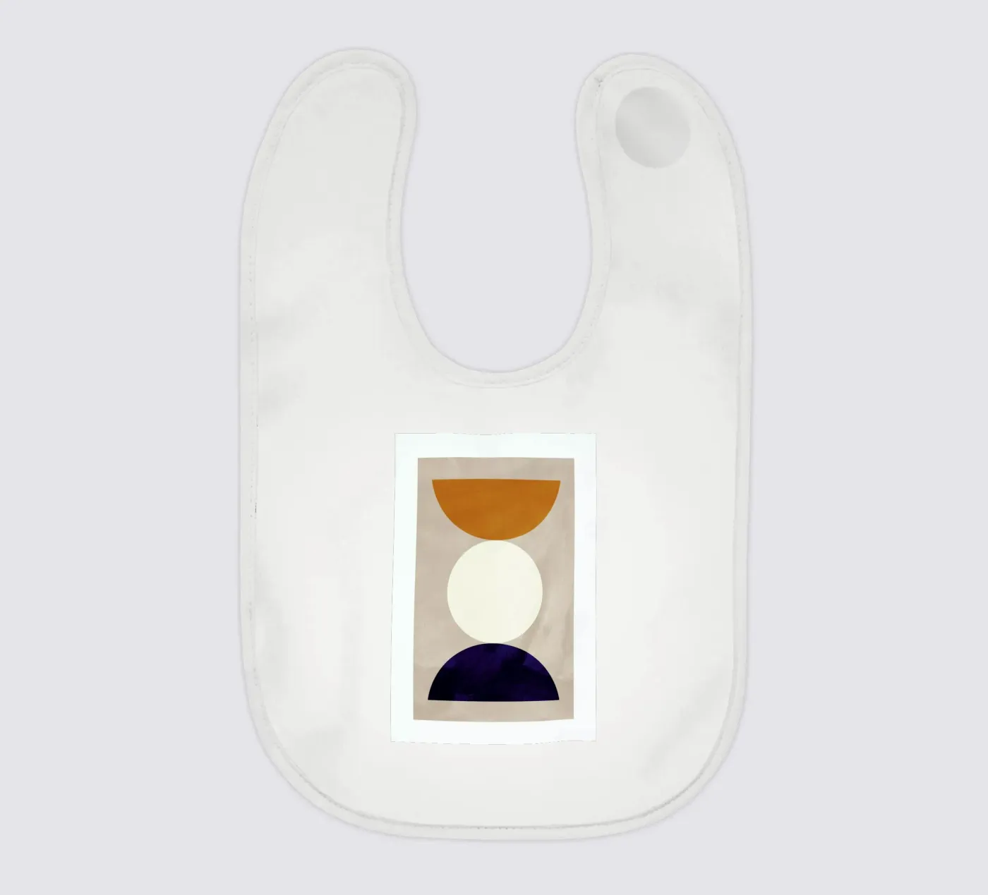 Division baby bib by Pure