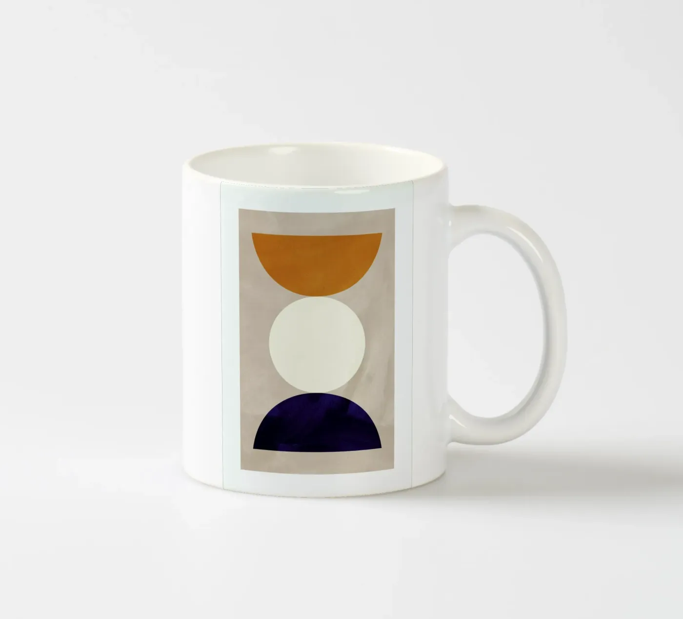 Division ceramic mug by Pure