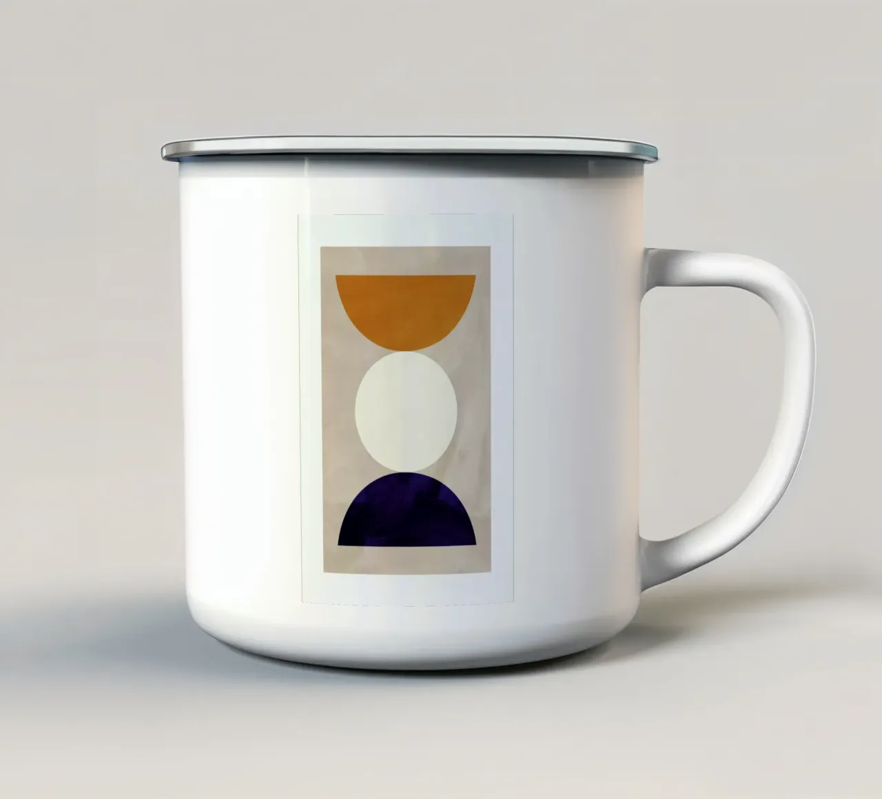 Division tazza in smalto da Pure