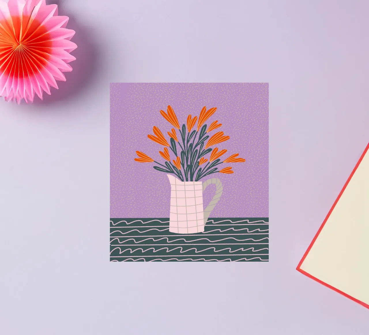 Floral Pitcher sticker by Wackapacka