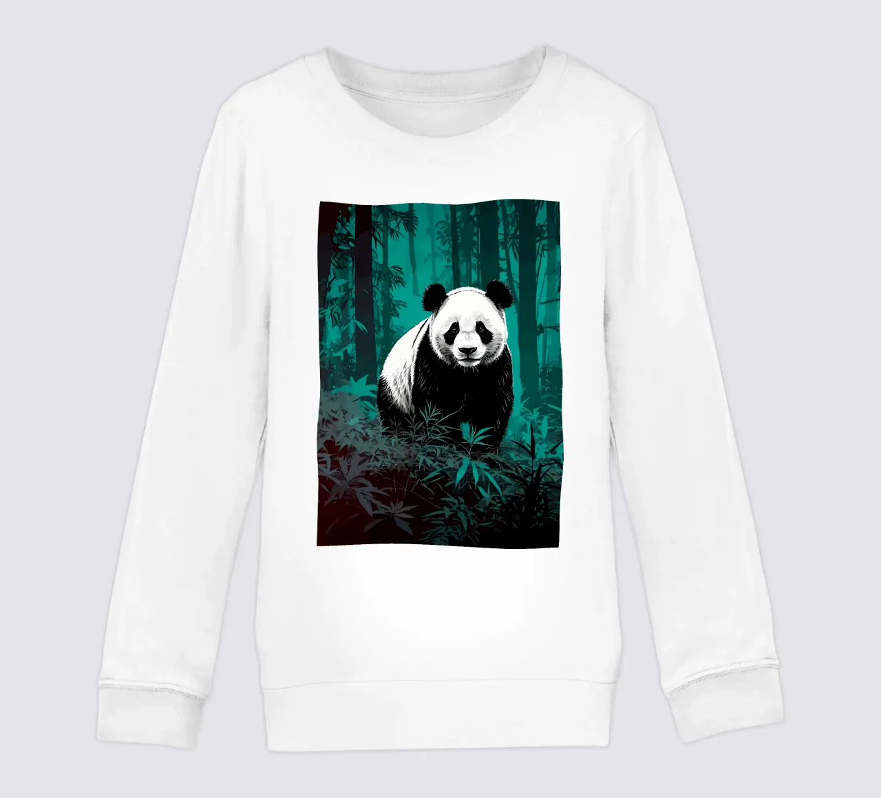 Foresta di panda felpa bambino da James M Coyle