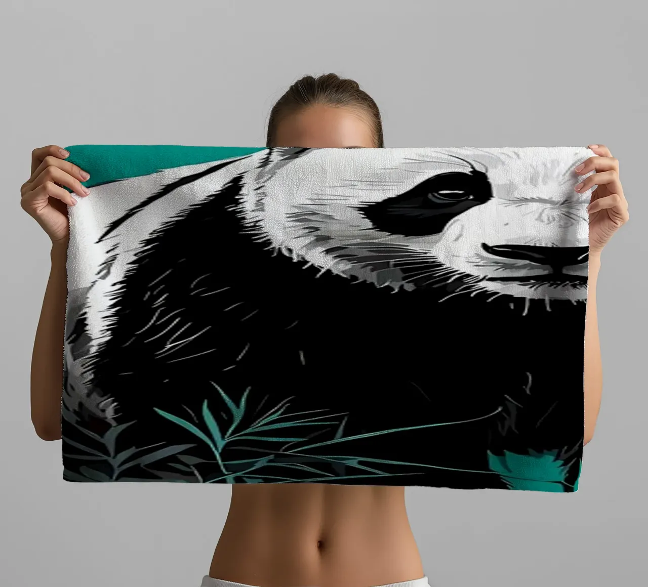 Forêt de pandas serviette de bain de James M Coyle