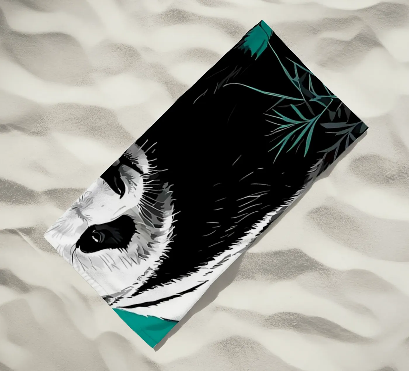 Foresta di panda telo mare da James M Coyle
