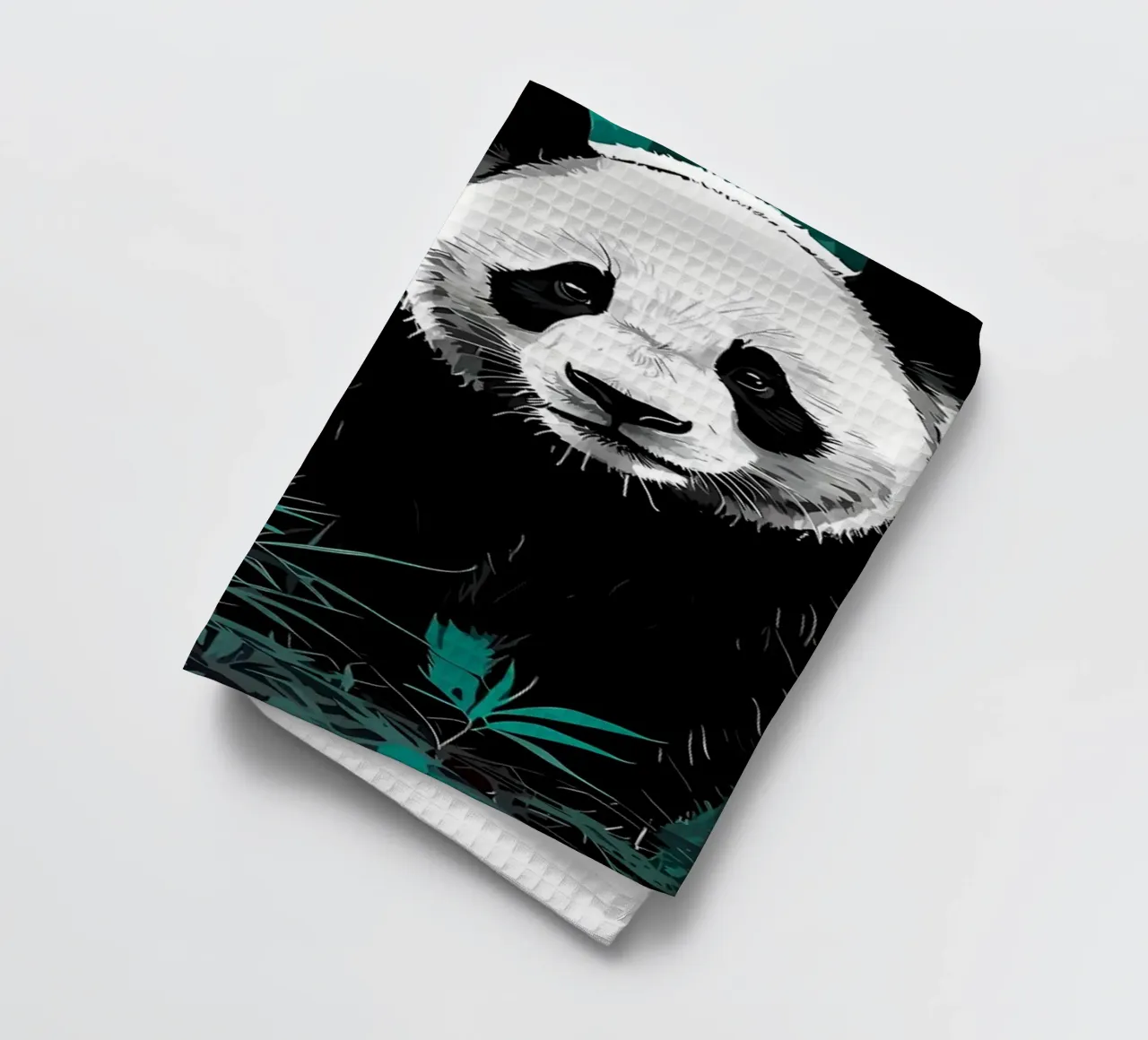 Forêt de pandas torchon de James M Coyle