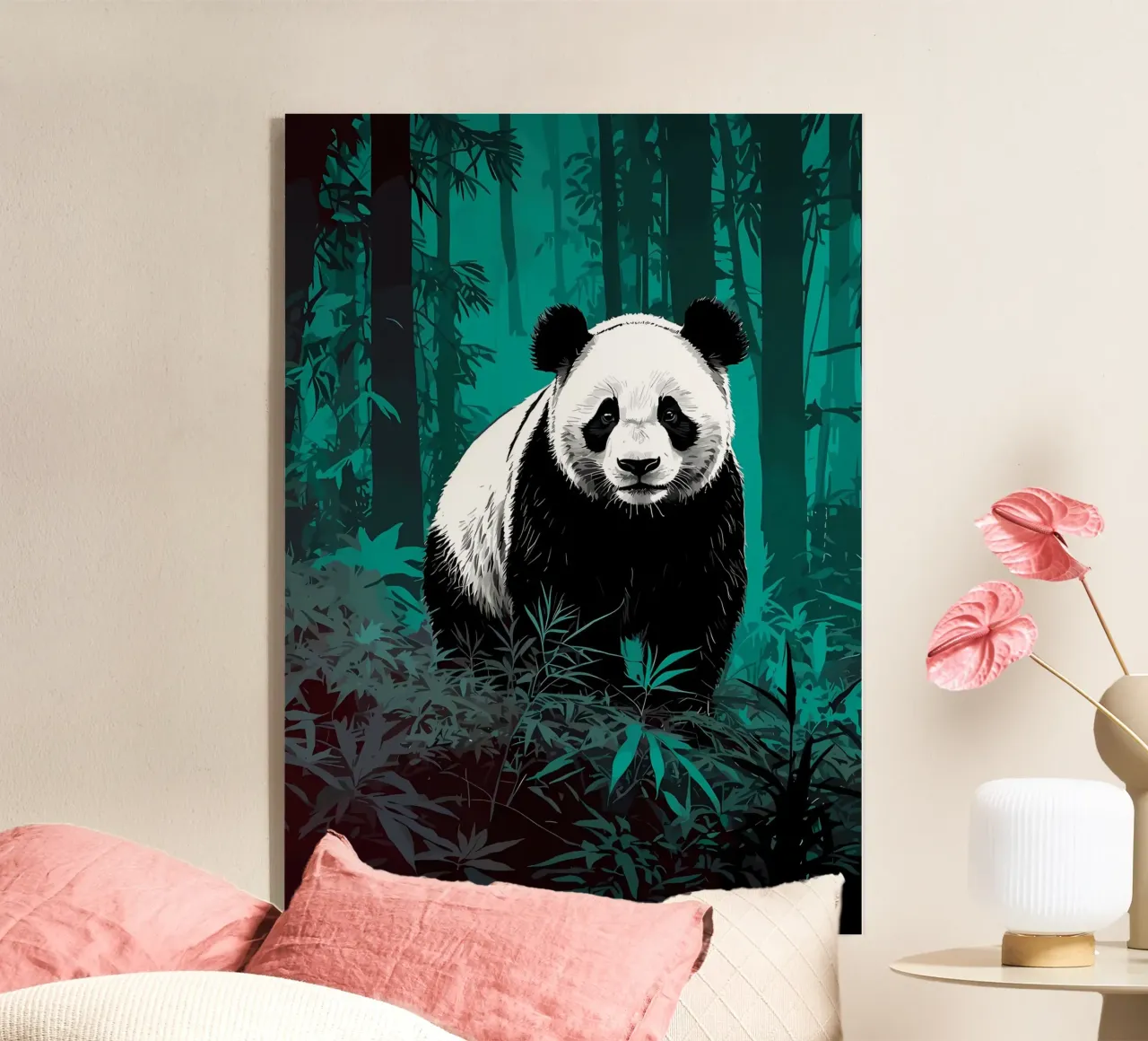 Foresta di panda plexiglass da James M Coyle