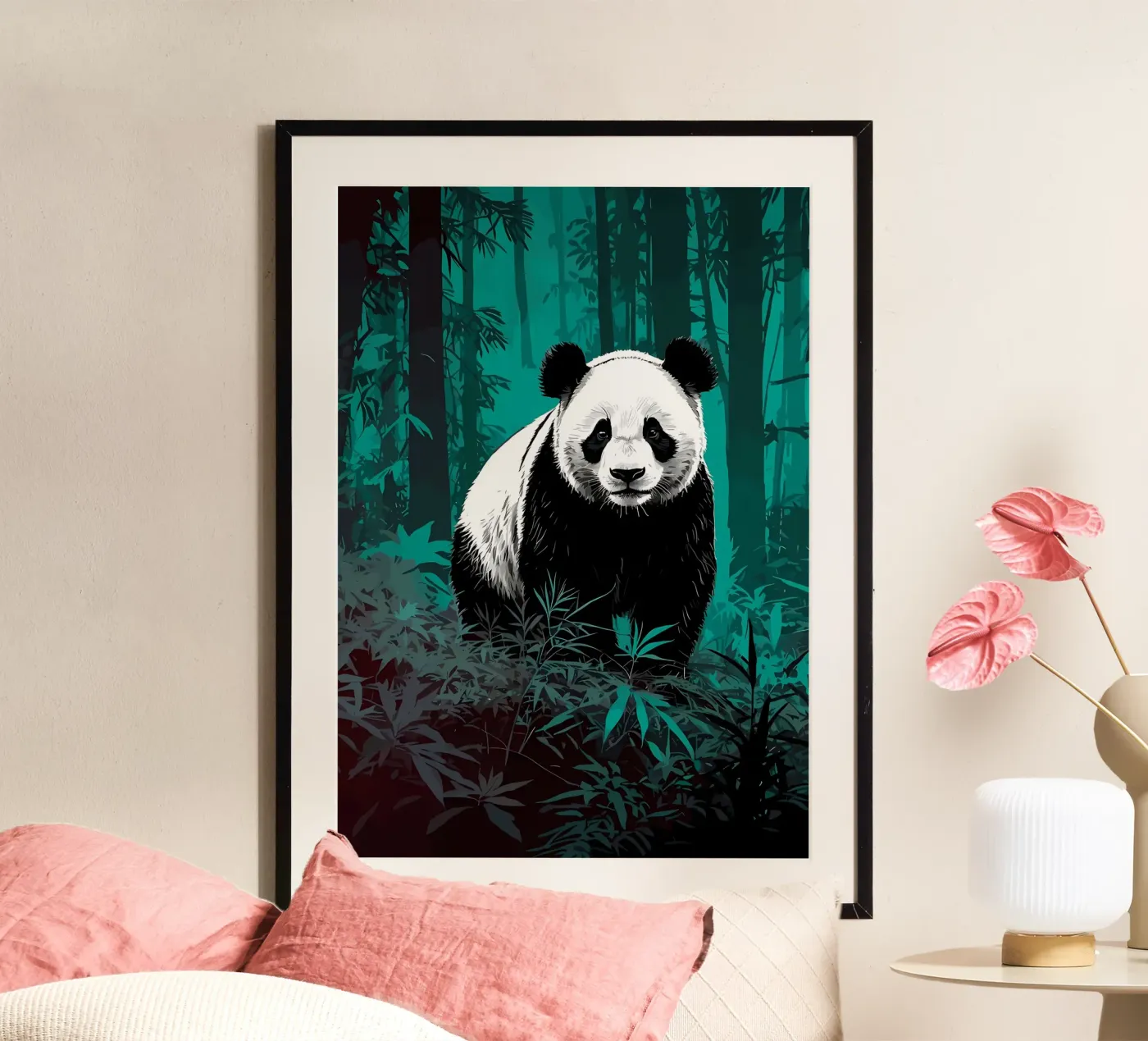 Panda Forest poster da James M Coyle