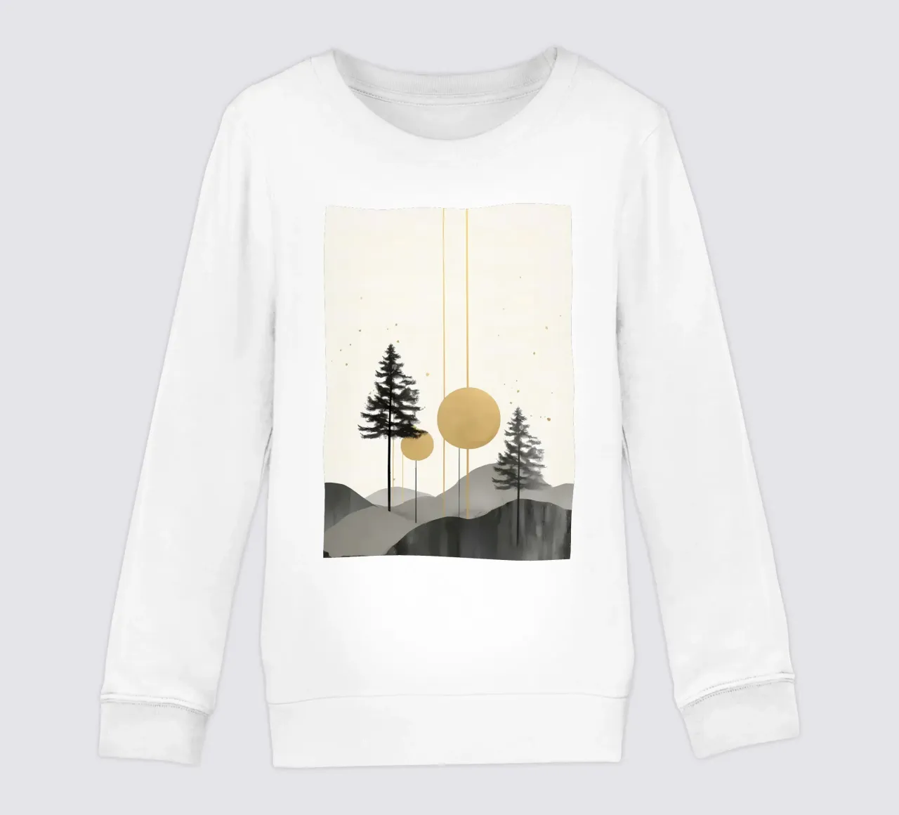Montagne della Foresta Oscura felpa bambino da Albert S Jacob