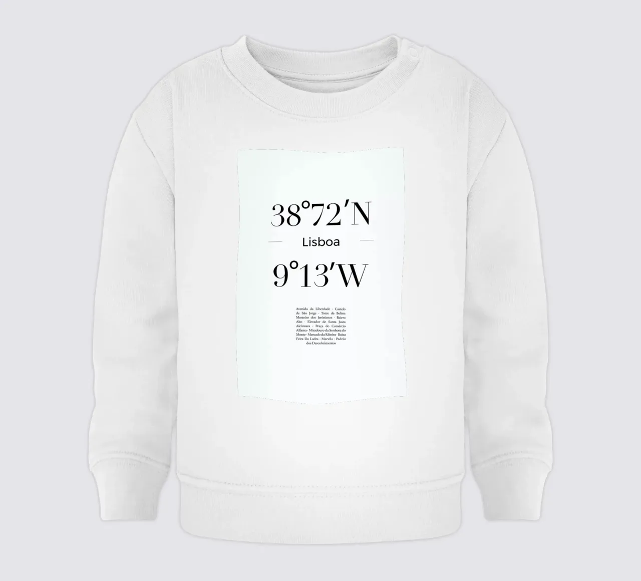 Lisboa felpa neonato da Studio One