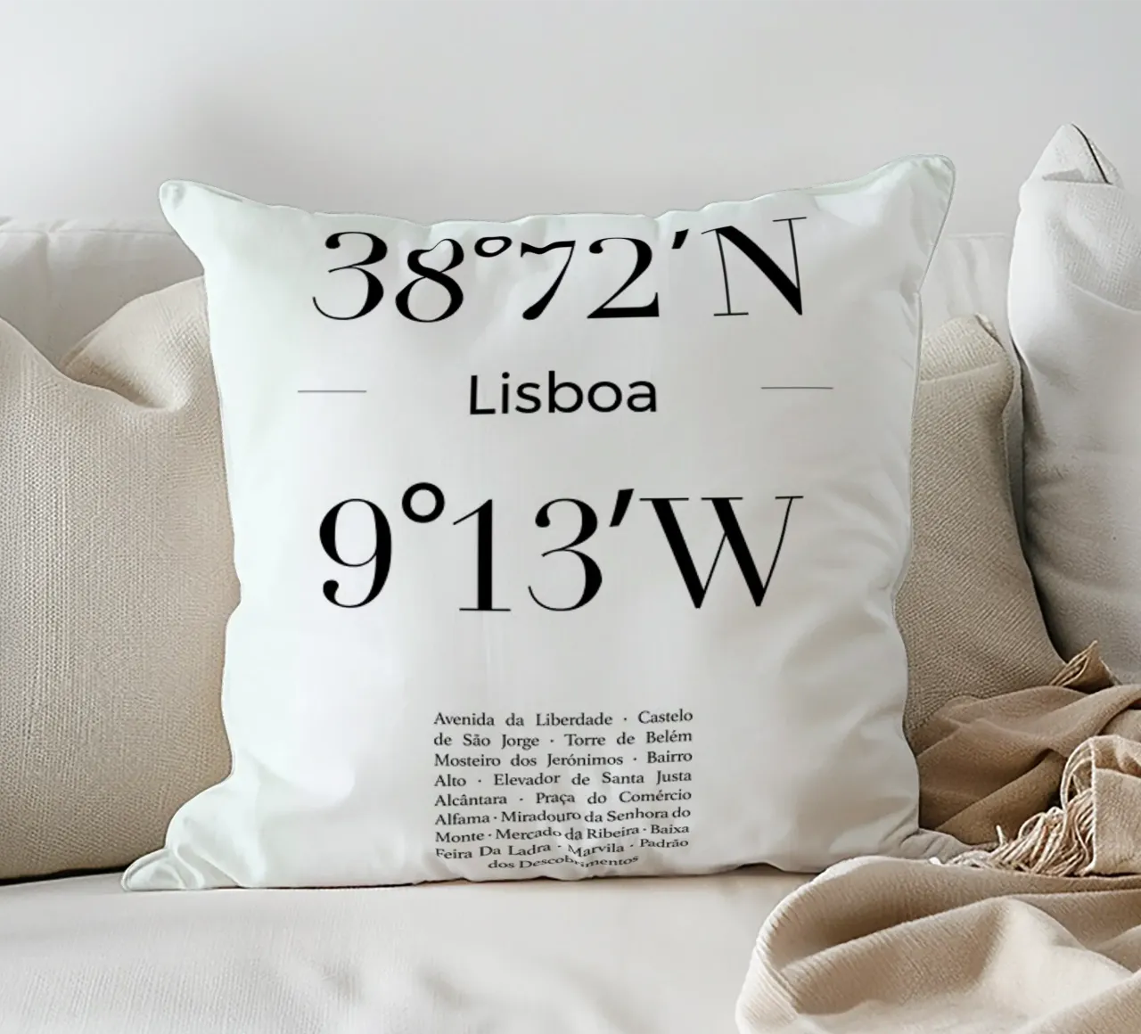 Lisboa cuscino da Studio One
