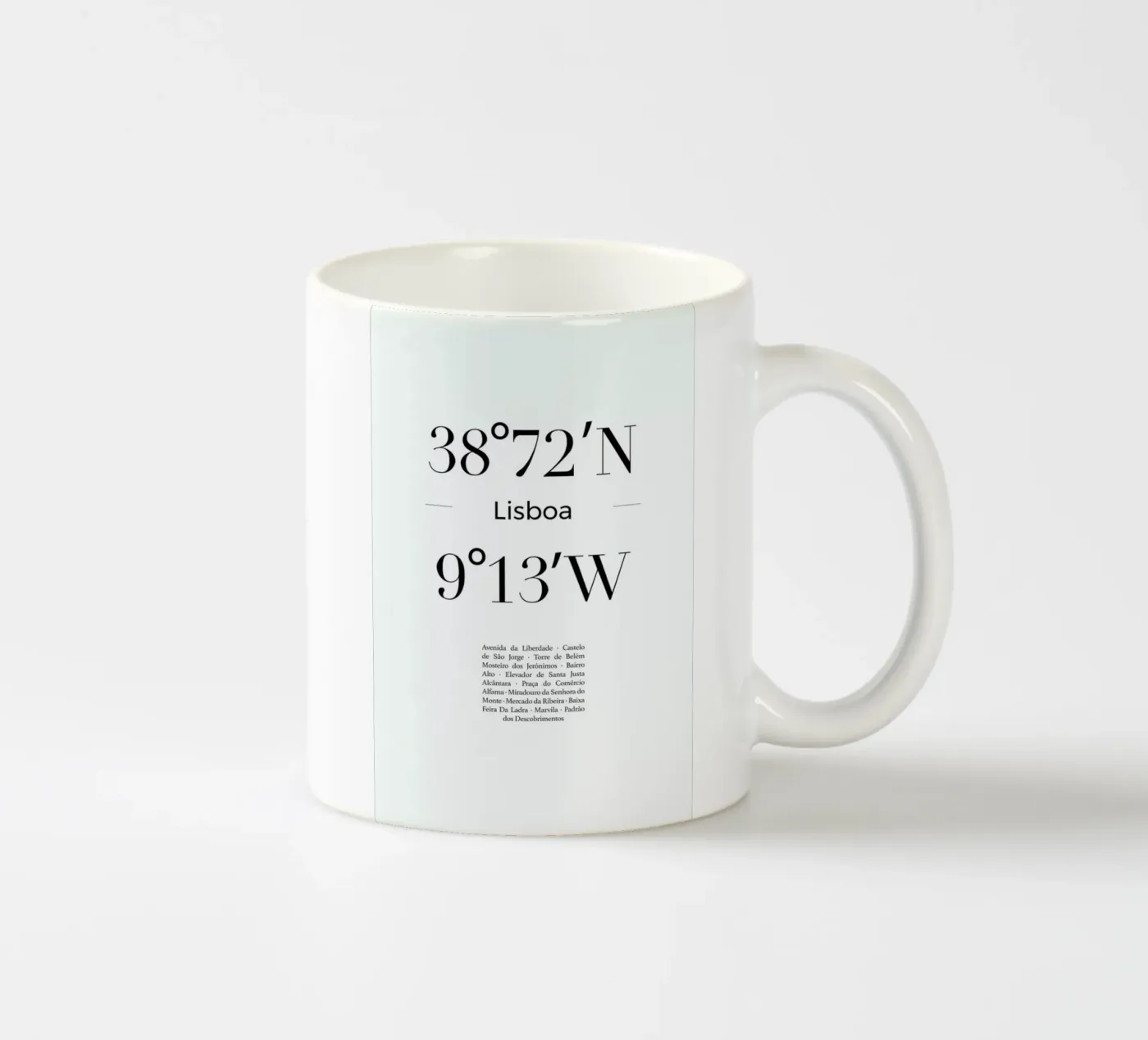 Lisboa ceramic mug by Studio One