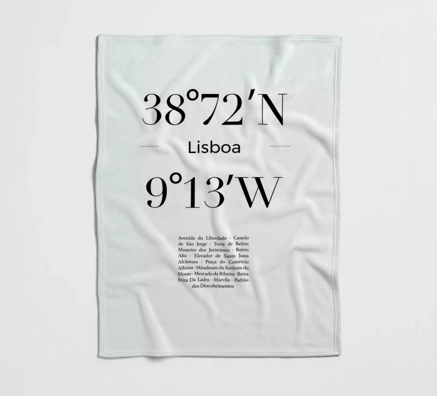Lisboa fleecedeken van Studio One