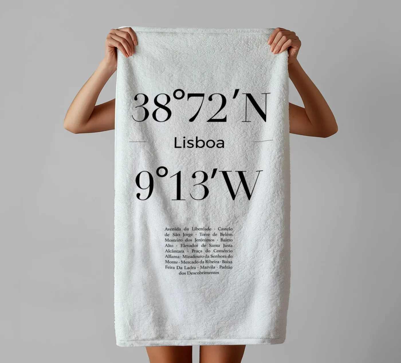 Lisboa towel by Studio One