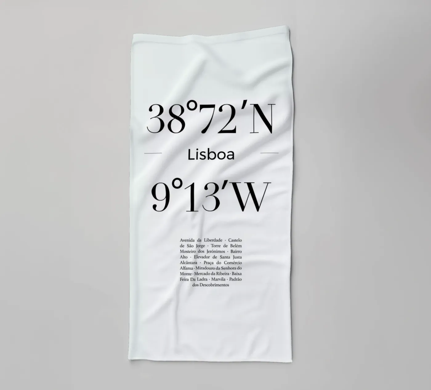 Lisboa towel by Studio One