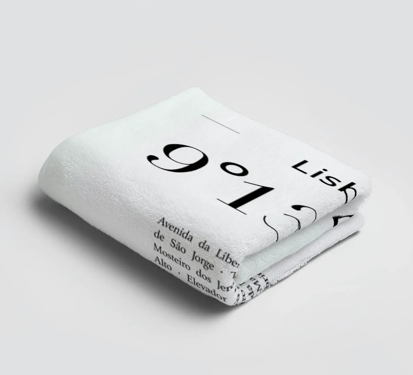 Lisboa badhanddoek van Studio One