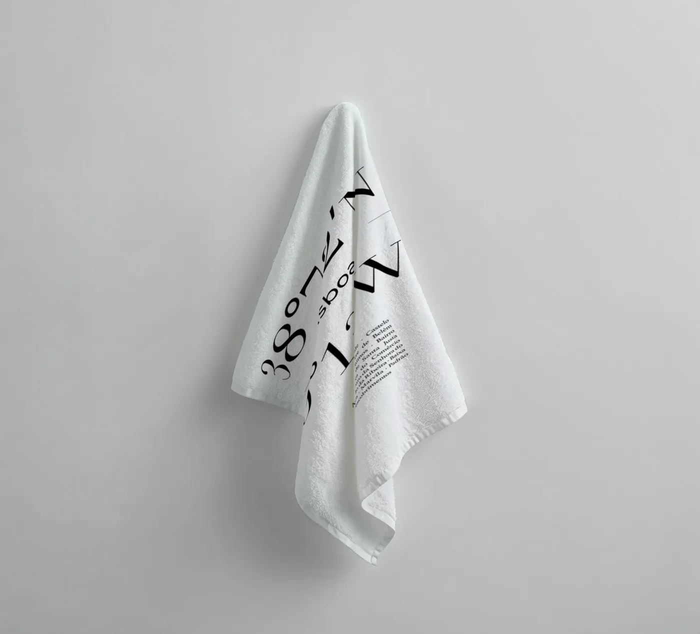 Lisboa towel by Studio One