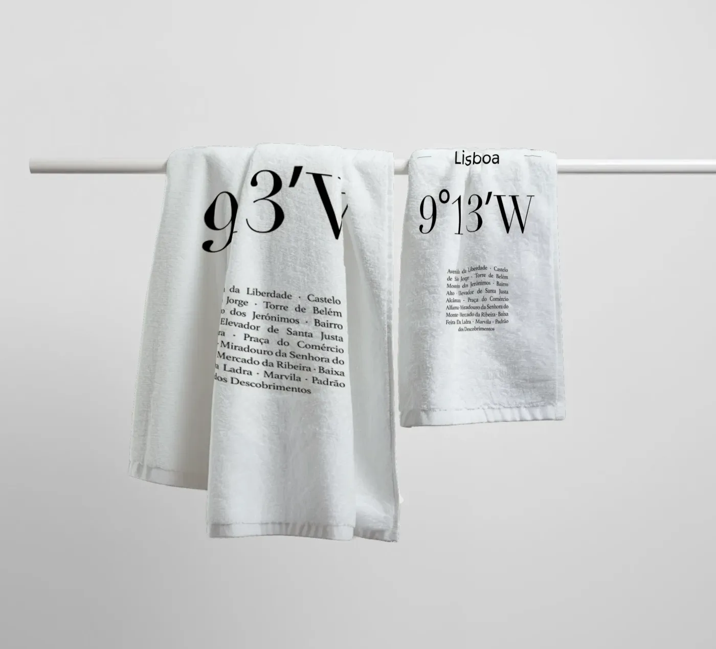 Lisboa badhanddoek van Studio One