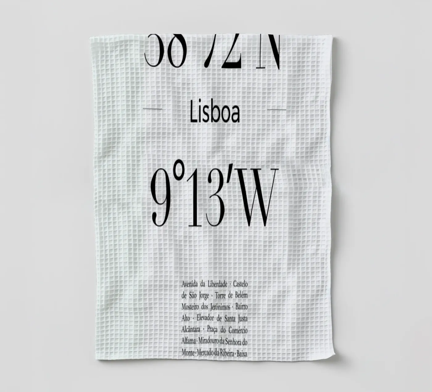 Lisboa Geschirrtuch von Studio One