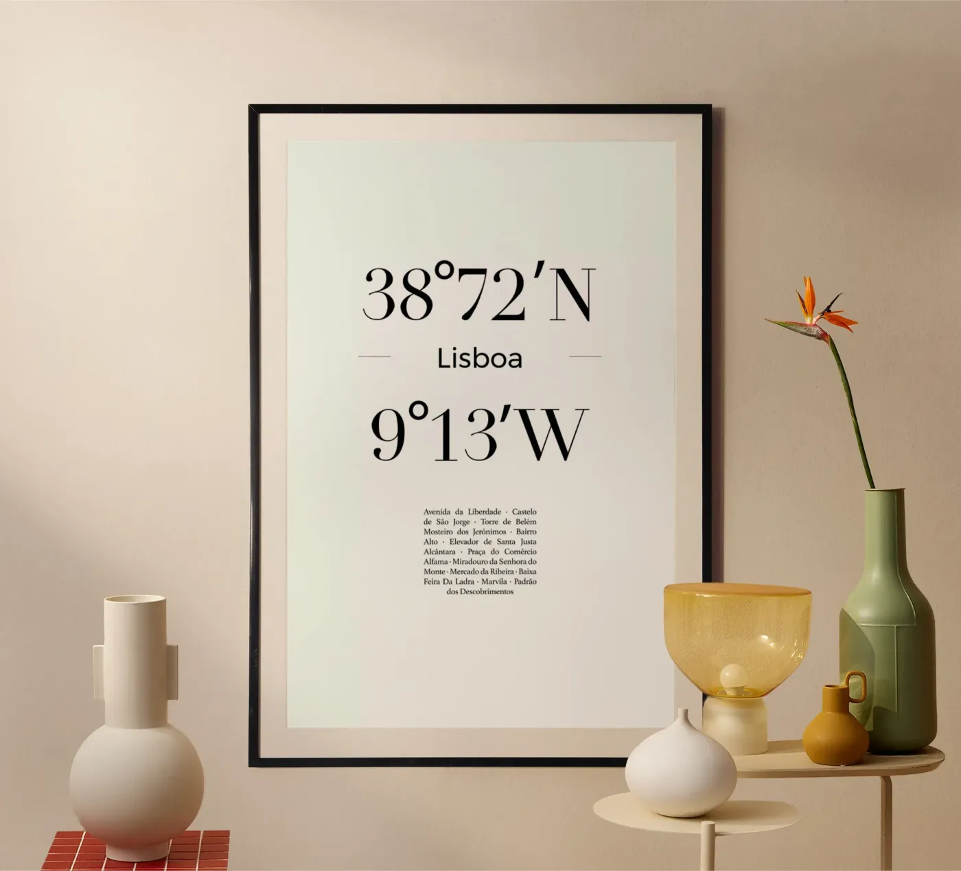 Lisboa poster by Studio One