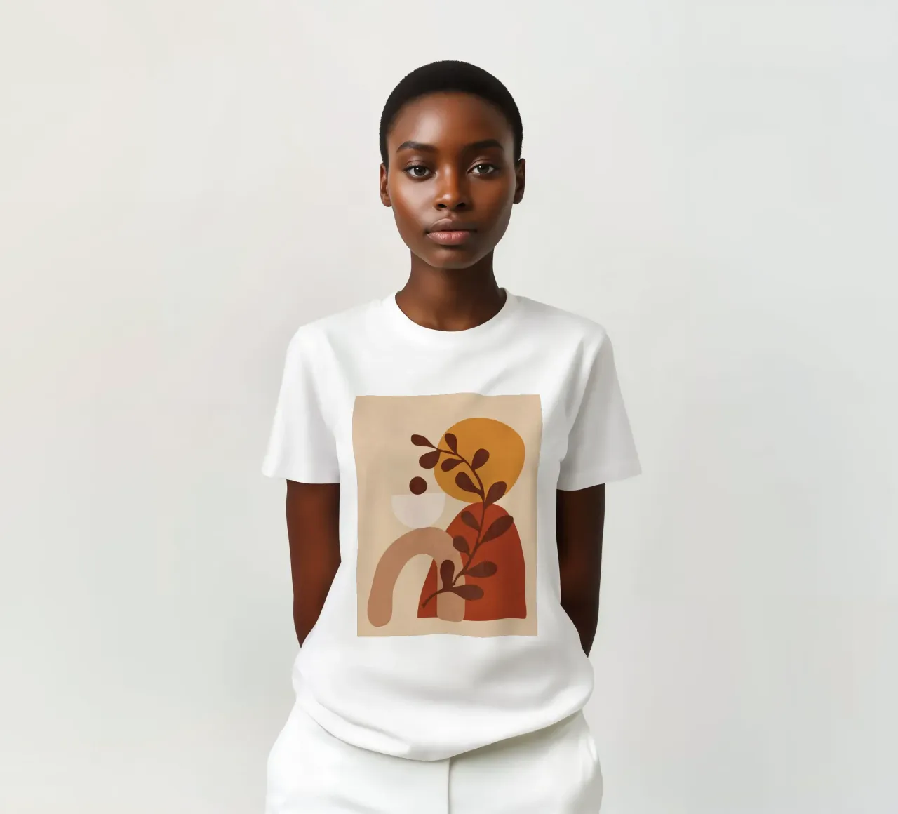 Abstract Art 23 t-shirt da Flow Line