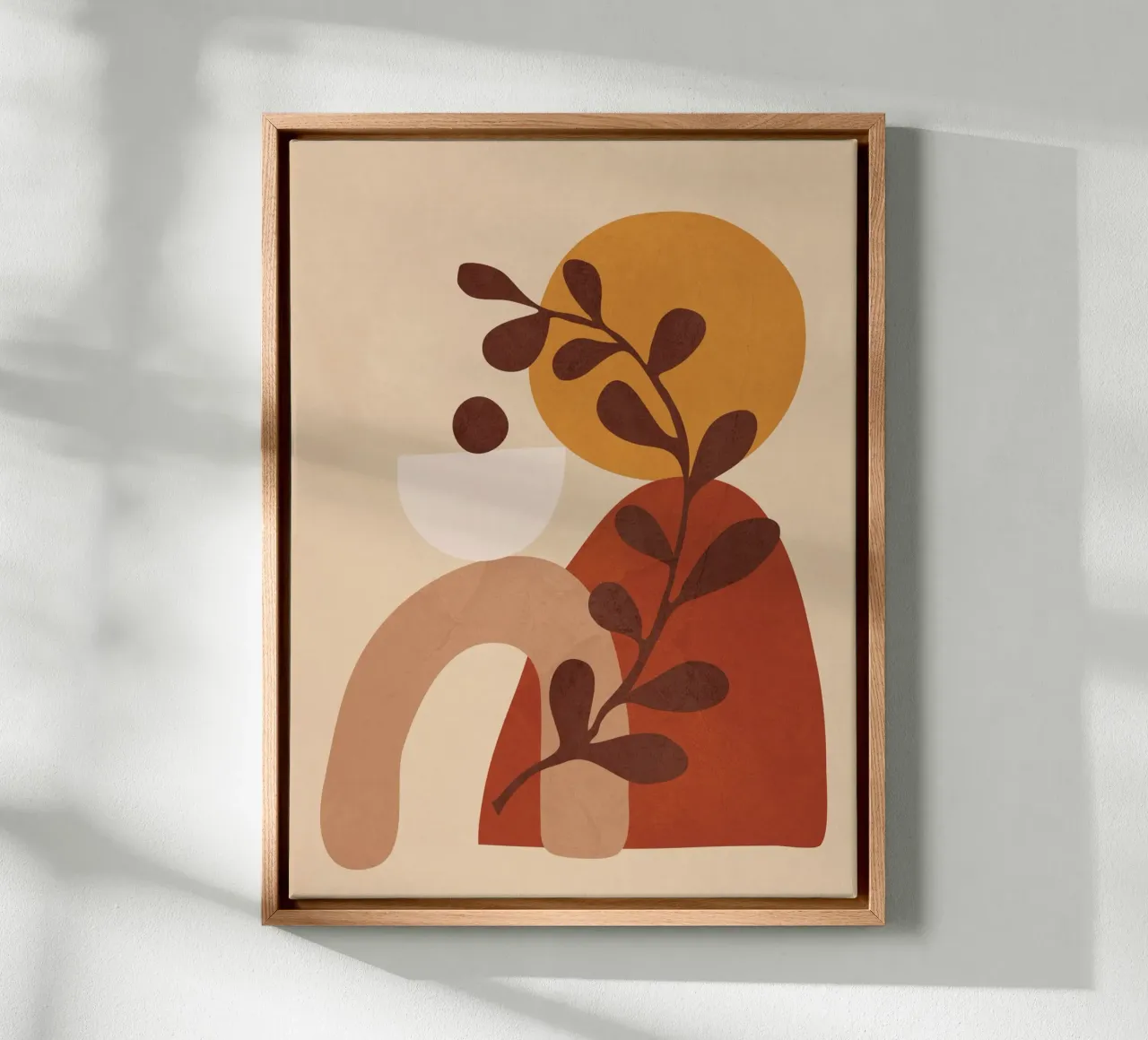 Abstract Art 23 tela con Cornice a cassetta da Flow Line