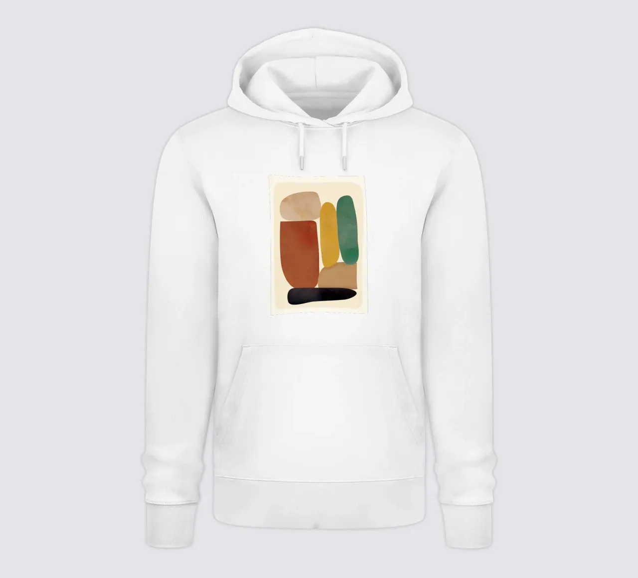Abstract Minimal Shapes Hoodie von Flow Line