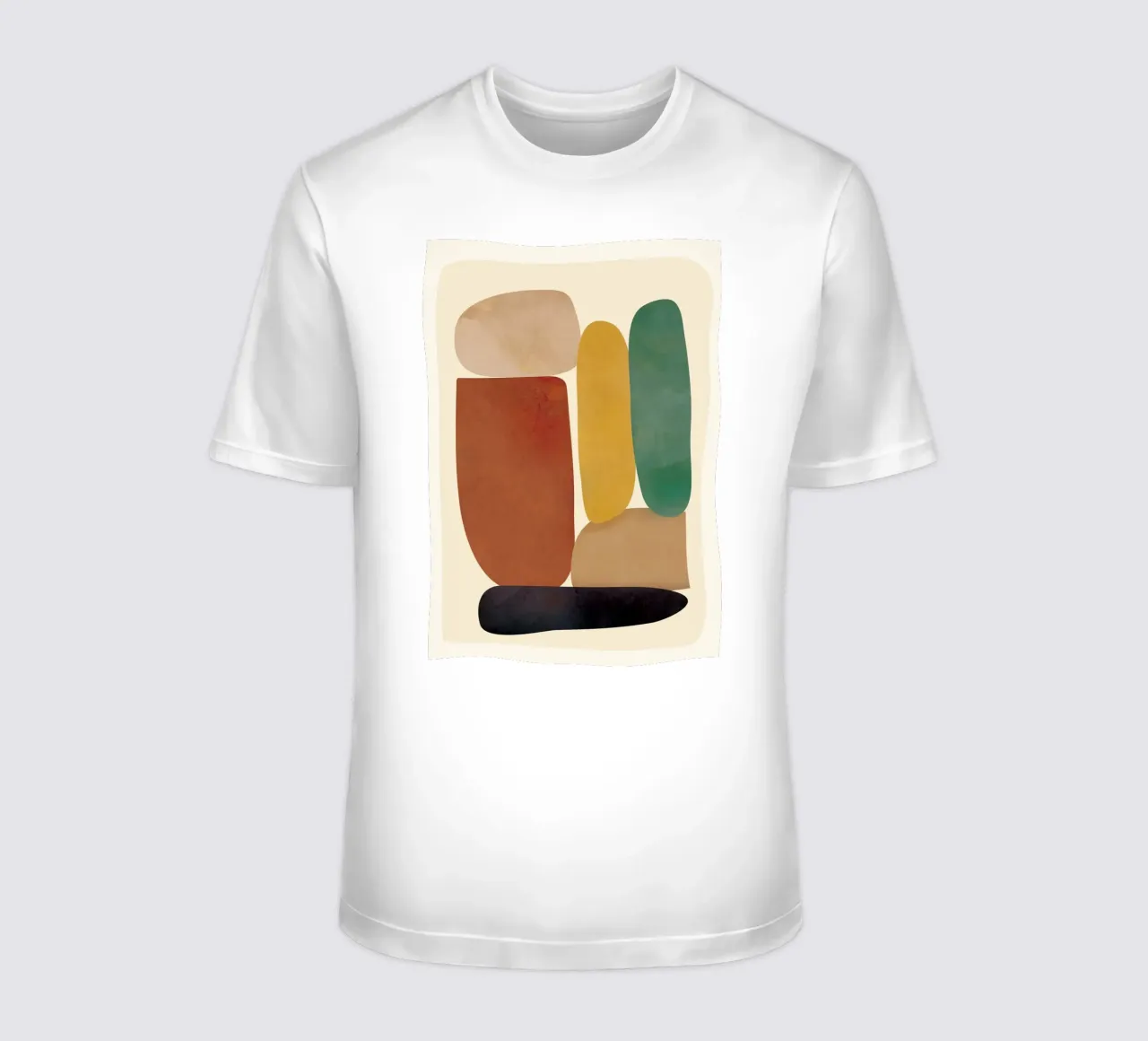 Abstract Minimal Shapes t-shirt by Flow Line
