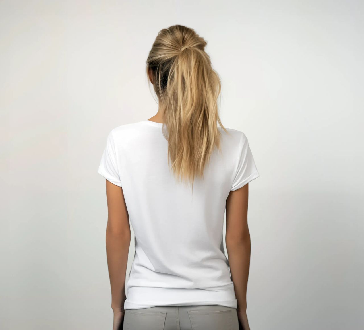 Abstract Minimal Shapes t-shirt da donna da Flow Line