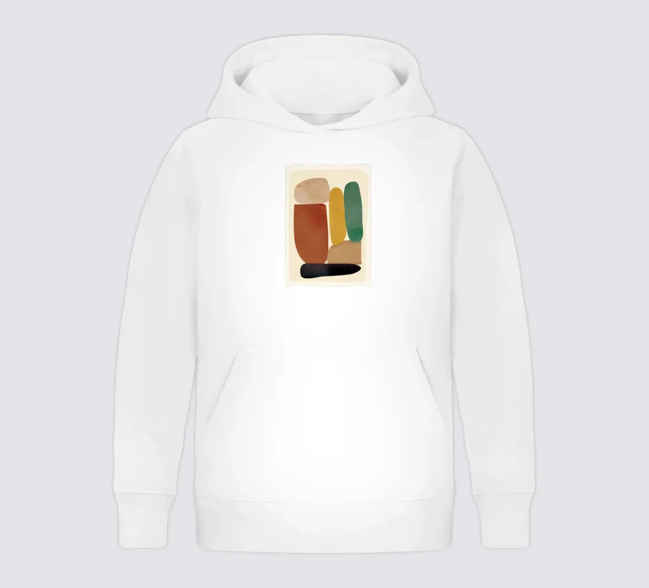 Abstract Minimal Shapes sudadera con capucha para niño de Flow Line