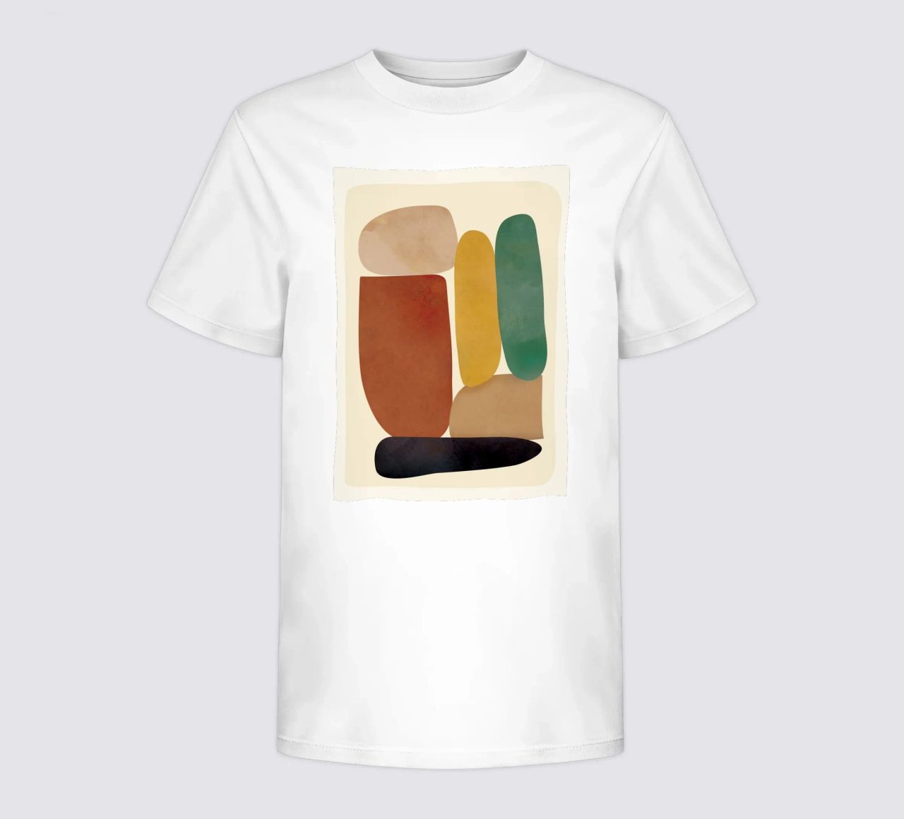 Abstract Minimal Shapes t-shirt bambini da Flow Line