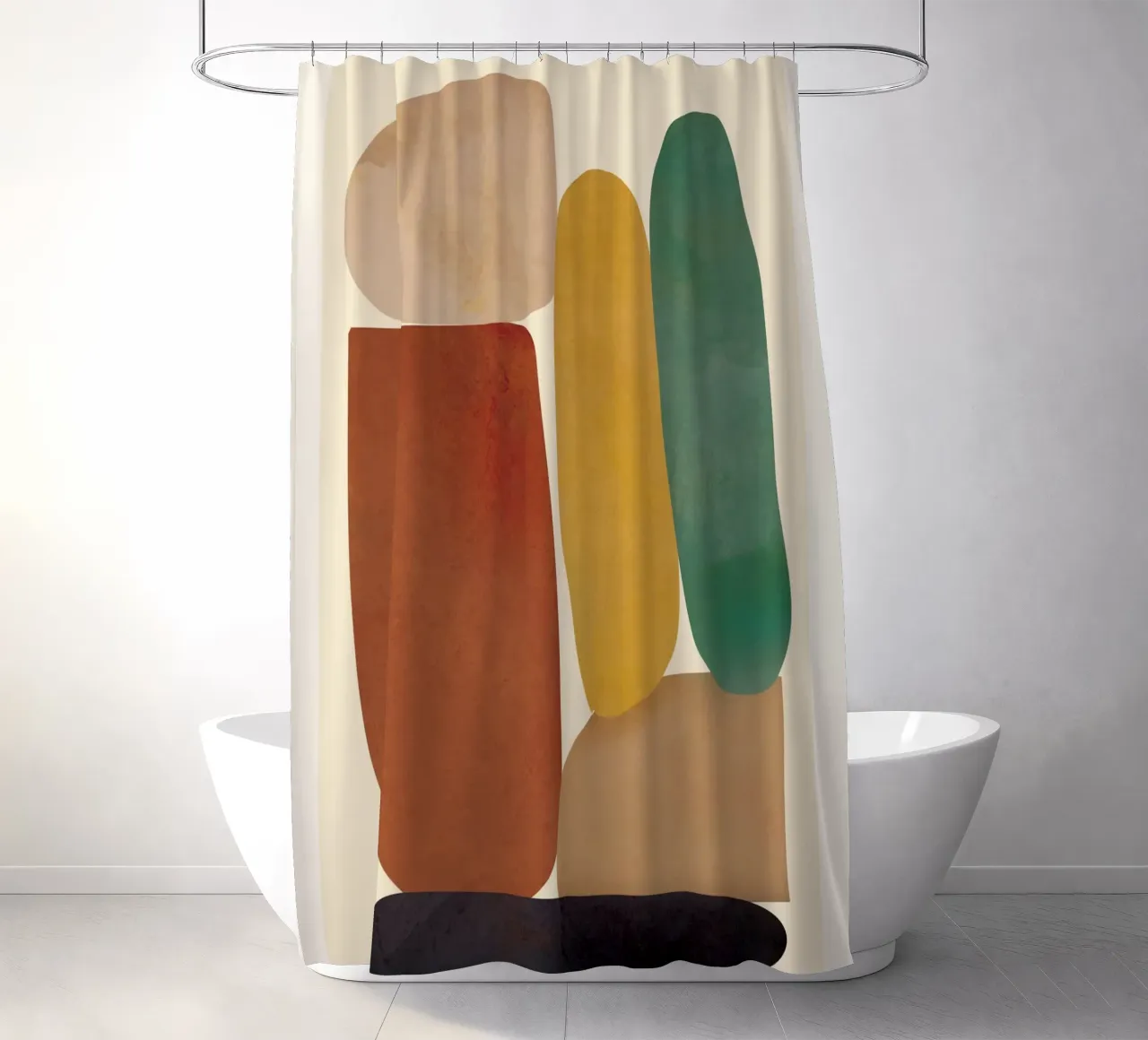 Abstract Minimal Shapes Duschvorhang von Flow Line