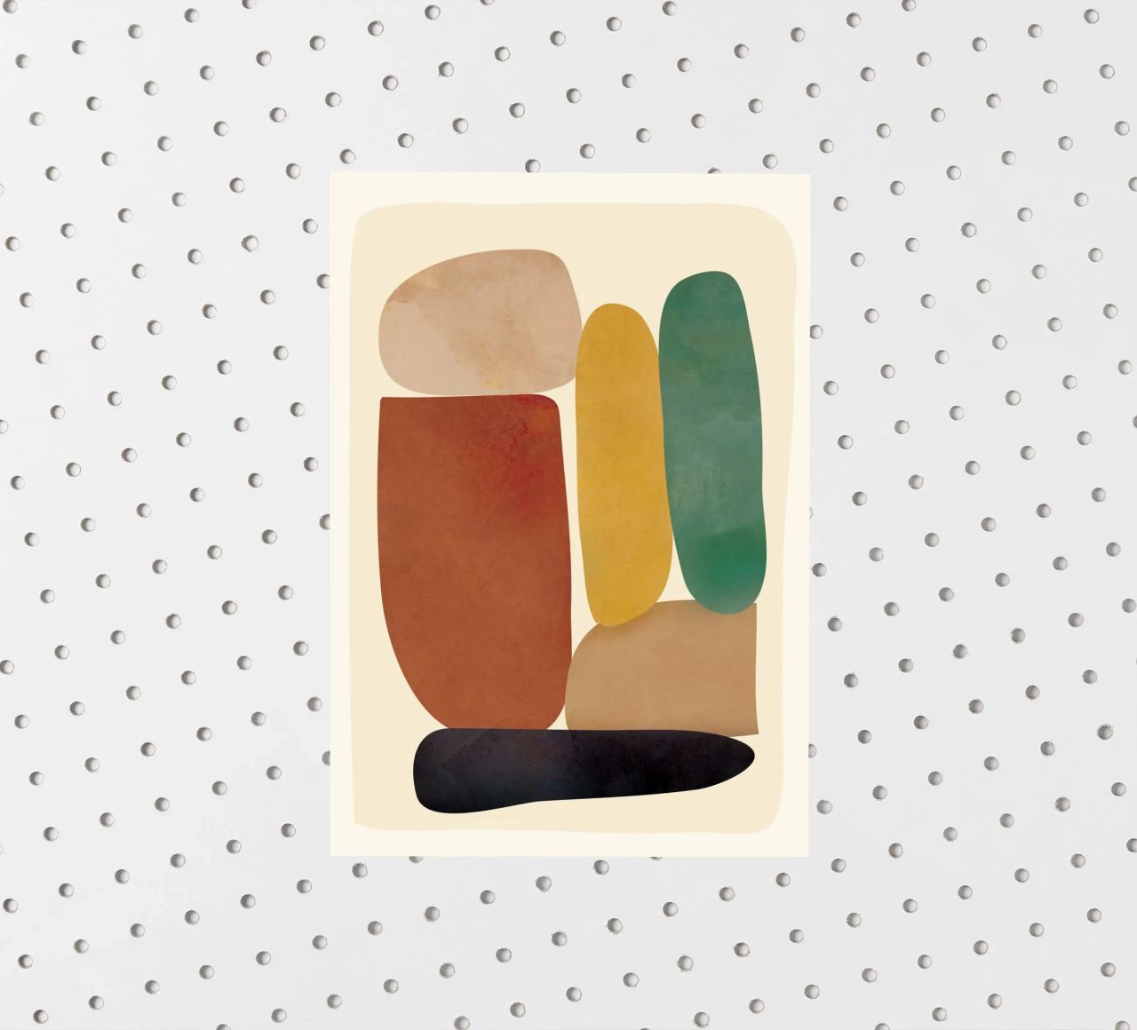 Abstract Minimal Shapes adesivo da Flow Line