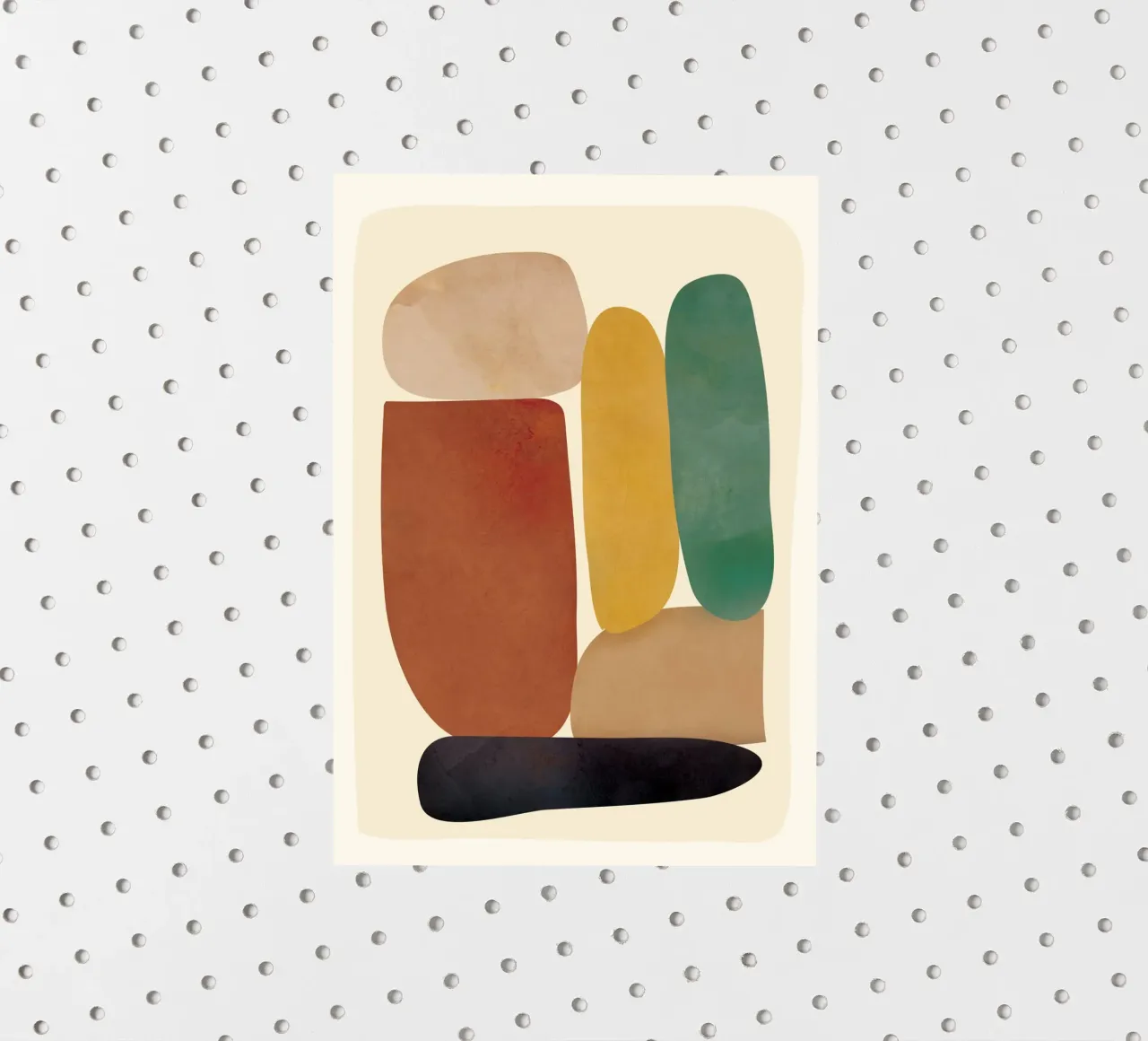 Abstract Minimal Shapes adesivo da Flow Line
