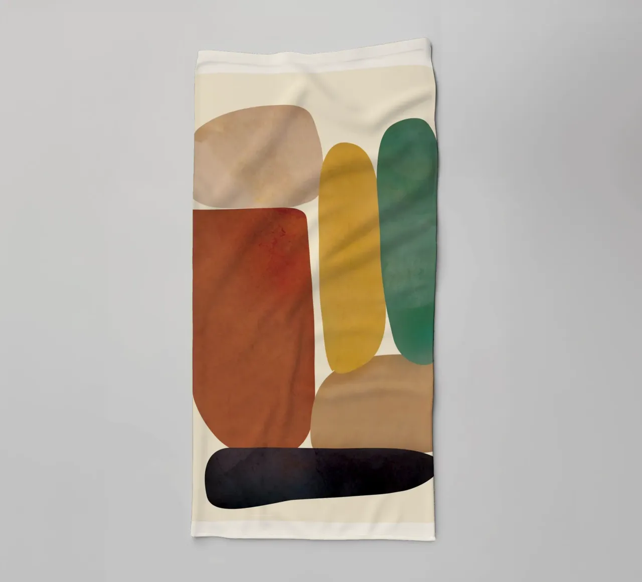 Abstract Minimal Shapes Handtuch von Flow Line