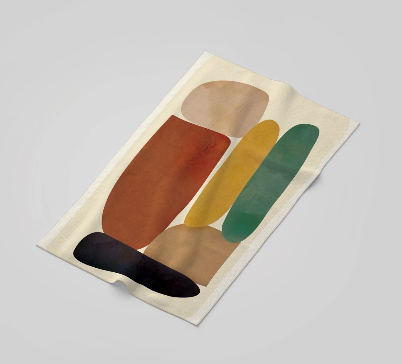 Abstract Minimal Shapes telo mare da Flow Line