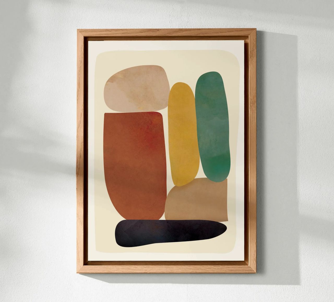 Abstract Minimal Shapes alluminio dibond da Flow Line