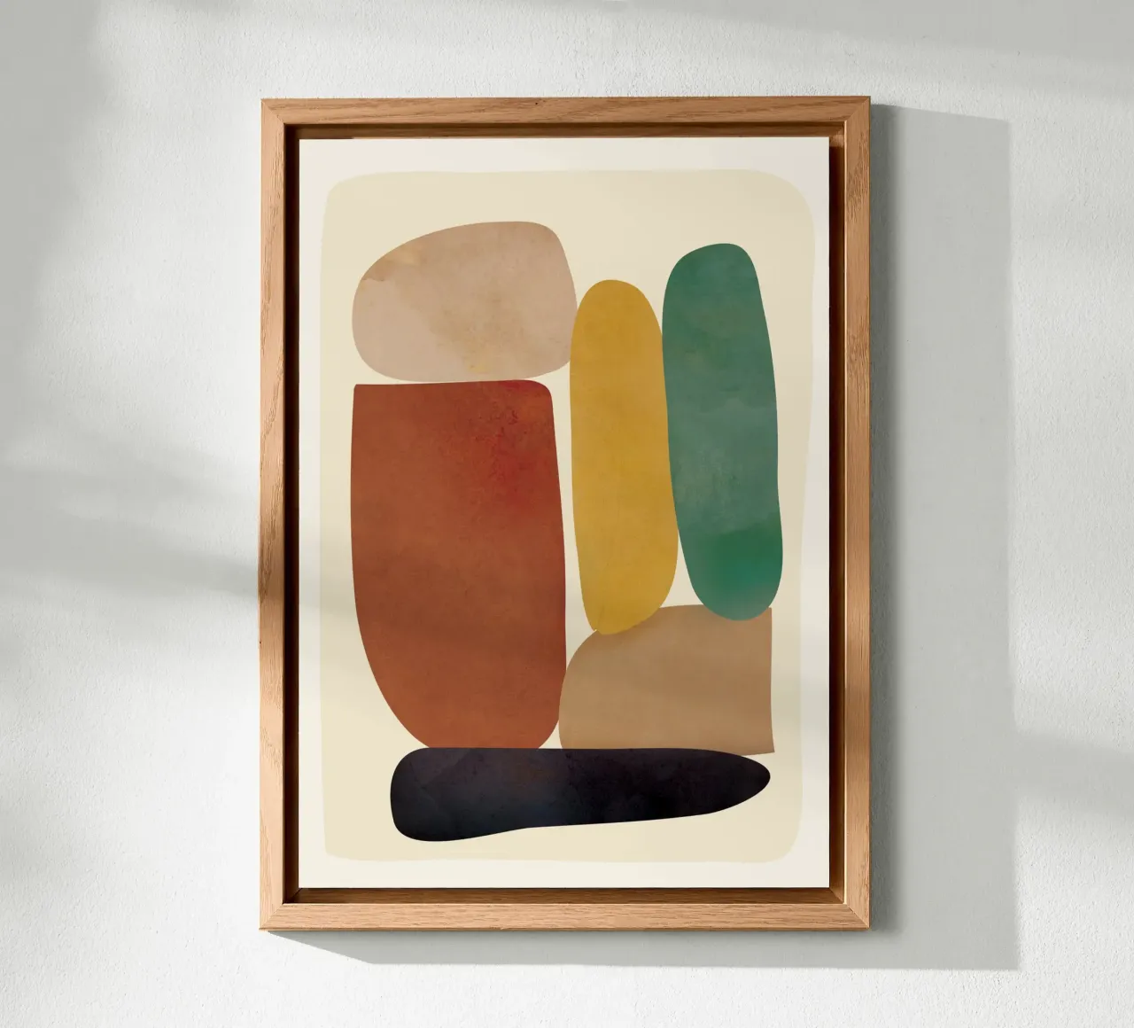 Abstract Minimal Shapes alluminio dibond da Flow Line