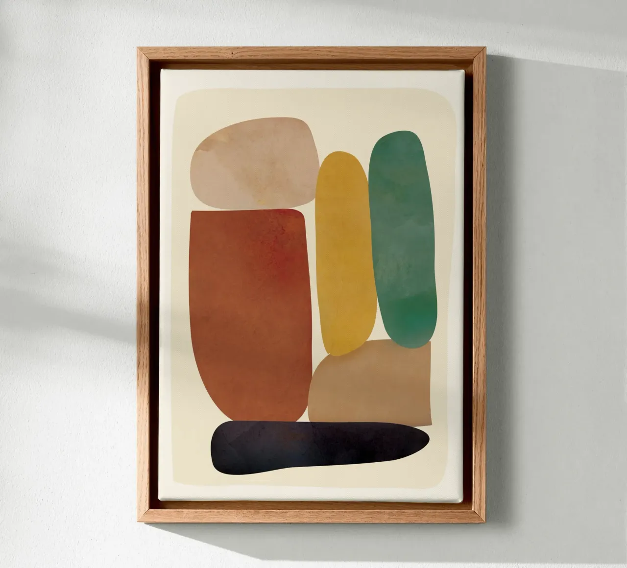 Abstract Minimal Shapes tela da Flow Line