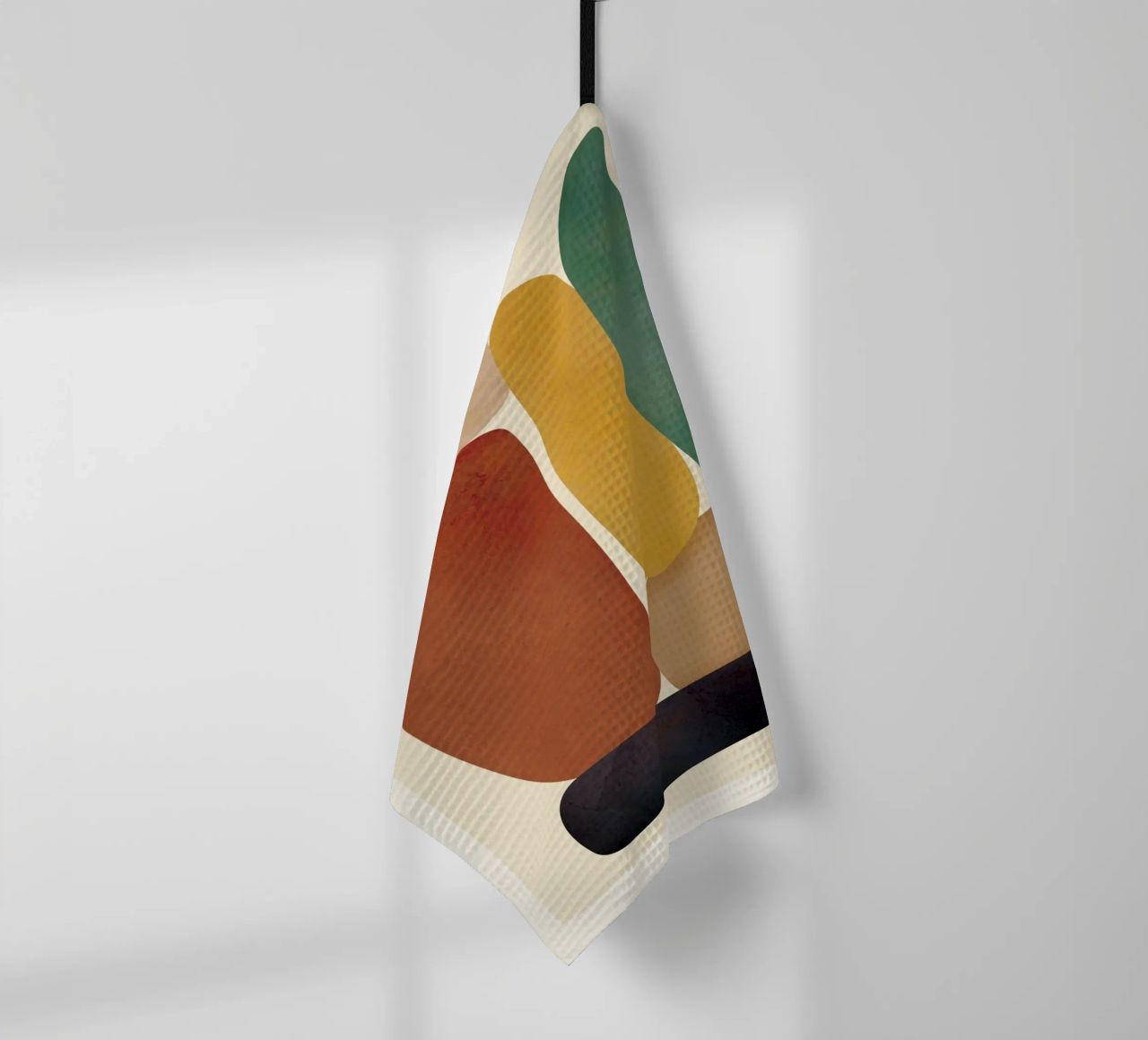 Abstract Minimal Shapes canovaccio da cucina da Flow Line