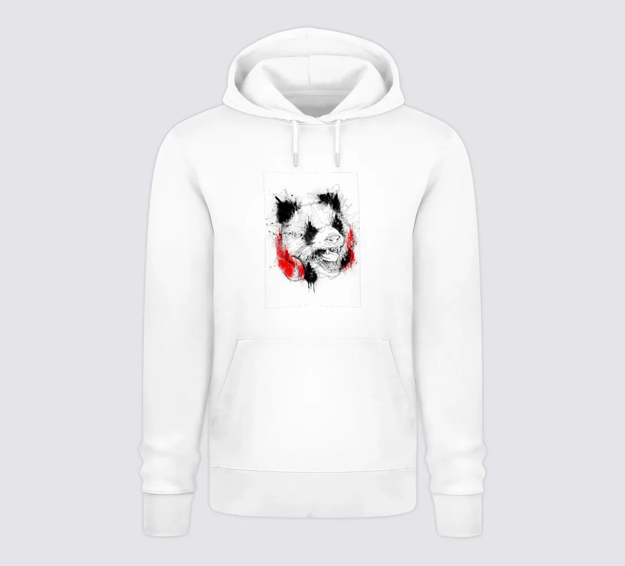 Panda Roar Graffio felpa con cappuccio da James M Coyle