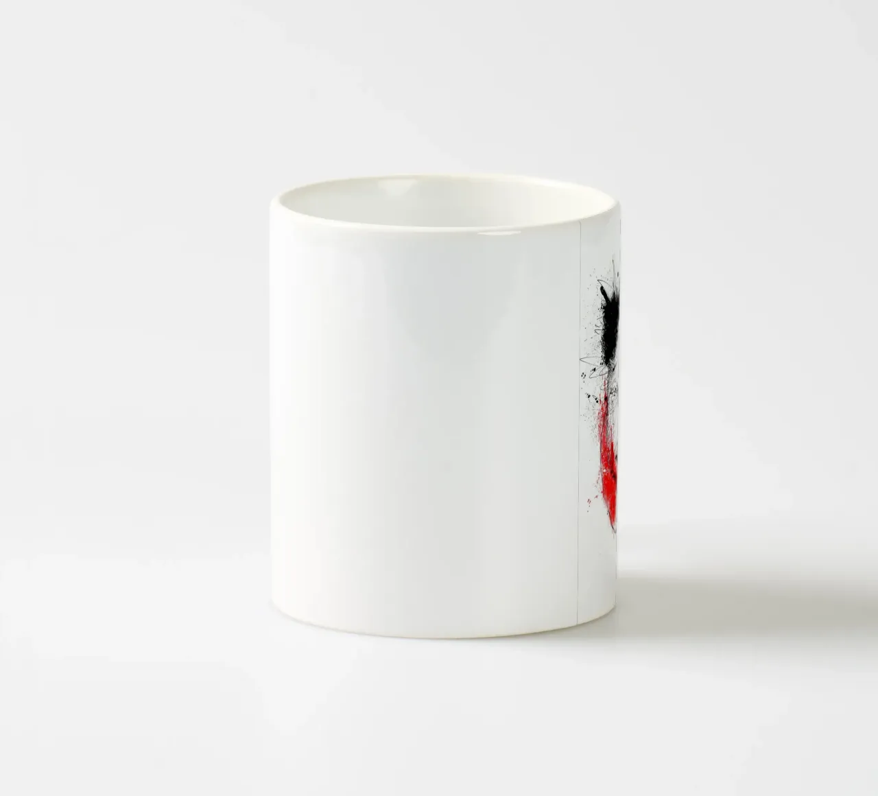 Panda Roar Graffio tazza in ceramica da James M Coyle
