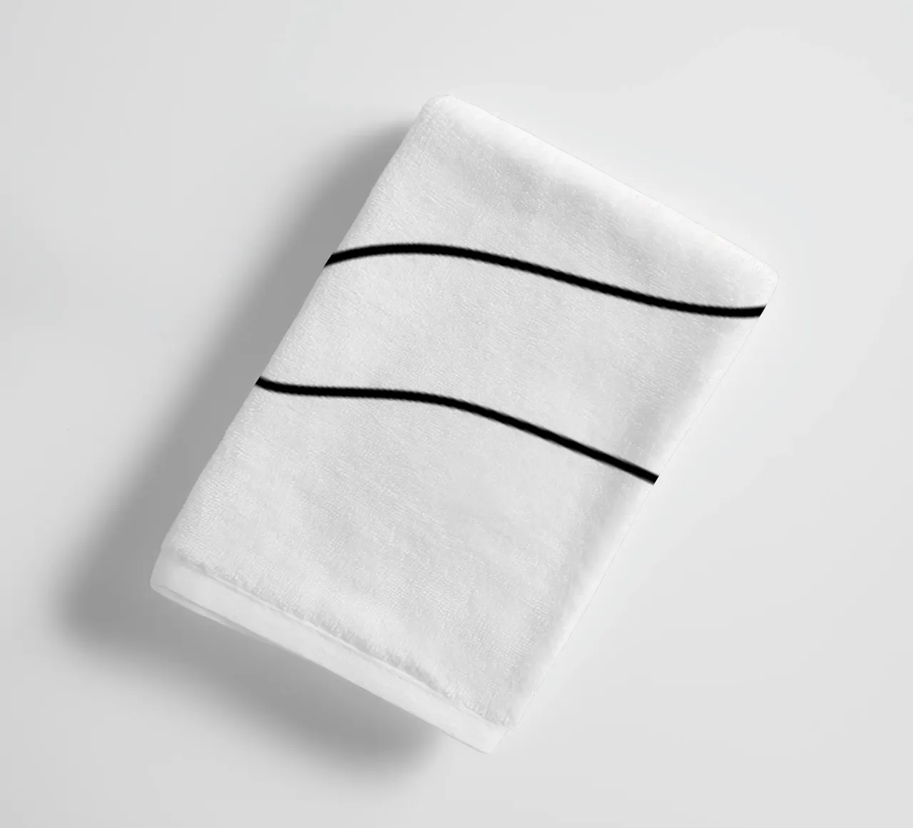 Amore 2 Line Art minimalista asciugamano da bagno da Viv Line Art