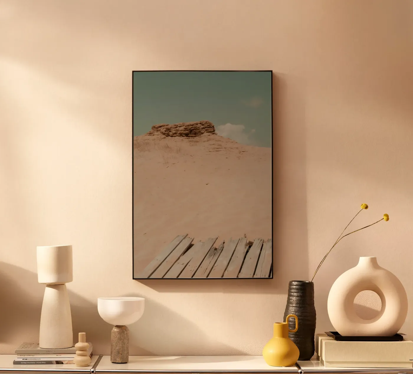 Woestijnstemming acryl van Moon  Bloom