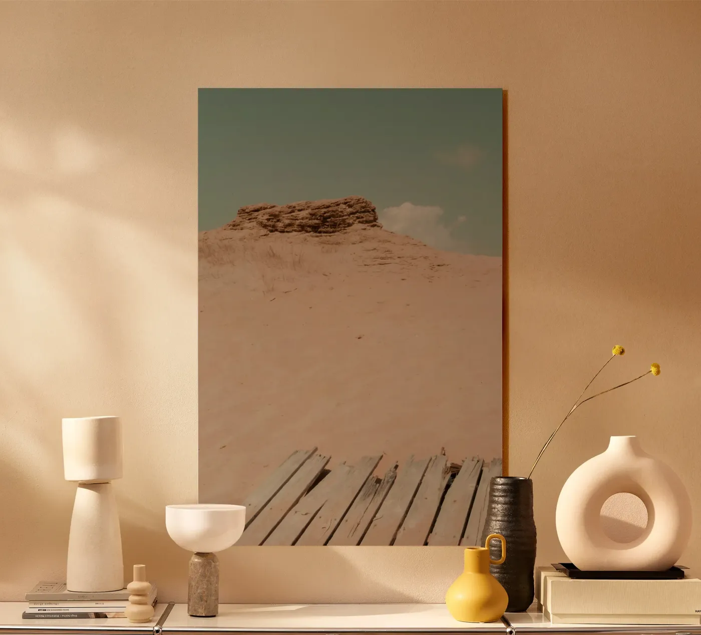 Woestijnstemming acryl van Moon Bloom