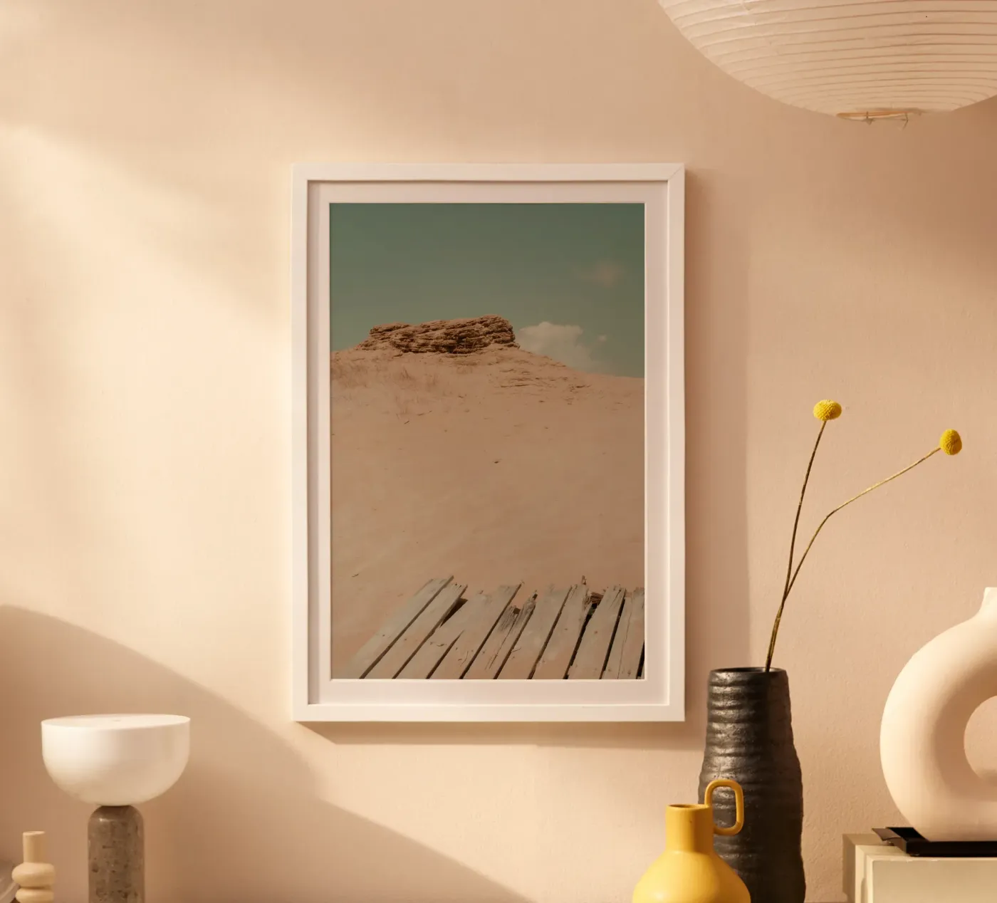 Woestijnstemming poster van Moon  Bloom