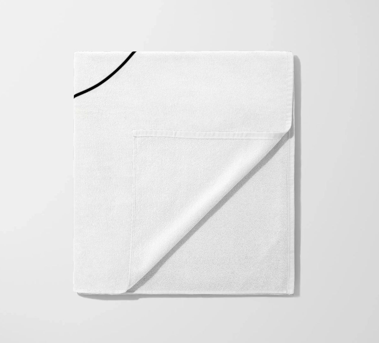 Mani insieme 1 Arte lineare minimalista telo mare da Viv Line Art