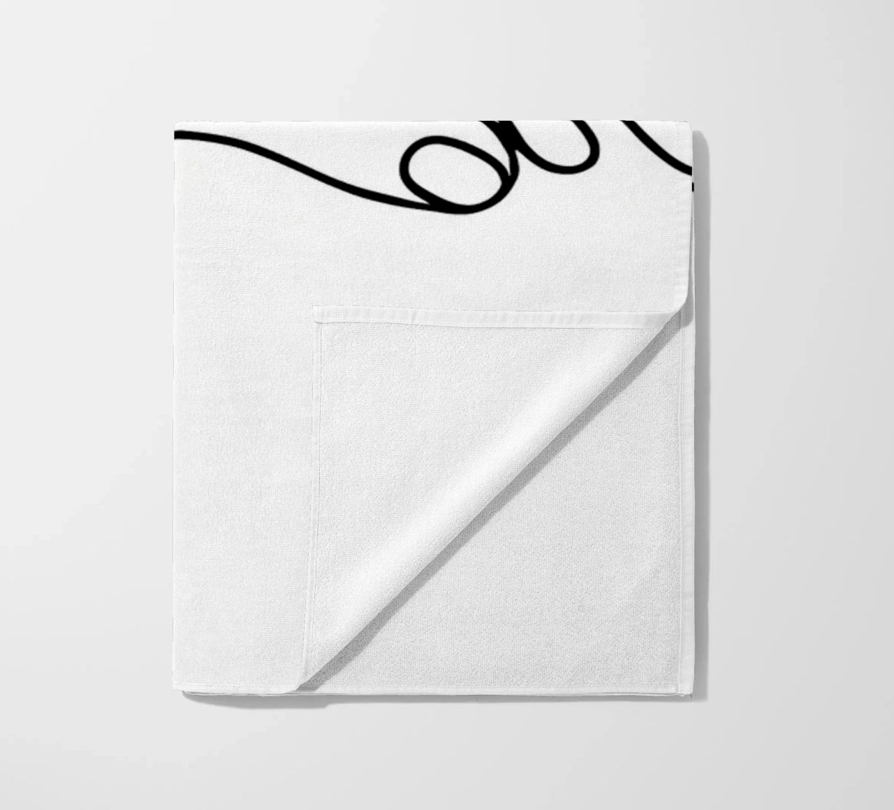 Mani insieme 2 Arte lineare minimalista telo mare da Viv Line Art