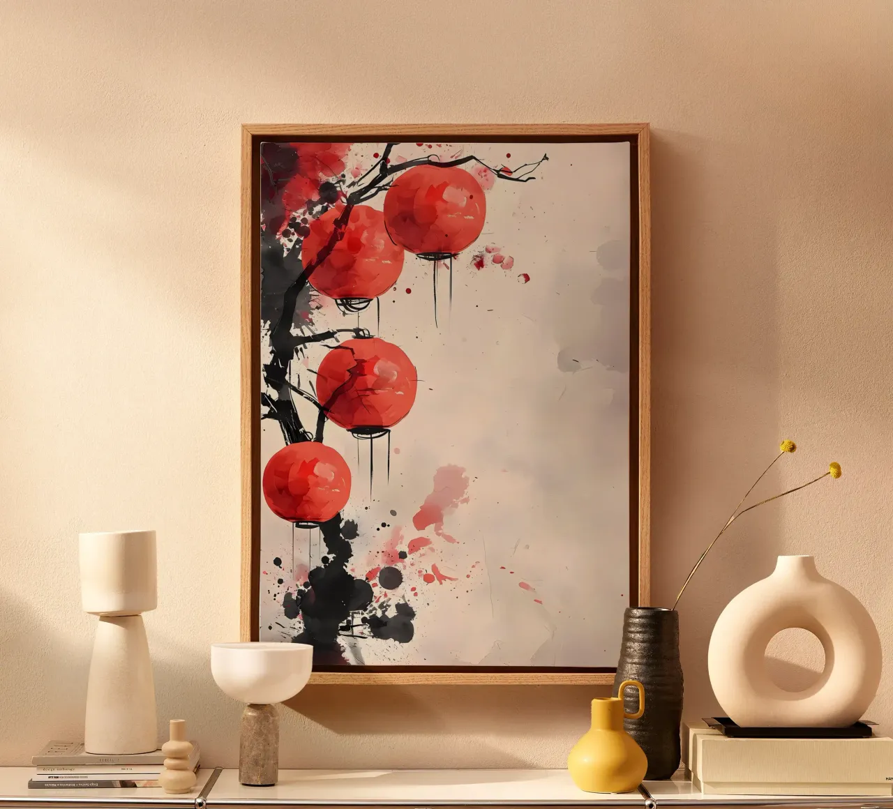 Luminous Tranquility canvas by Rebecca Clark Wyrick