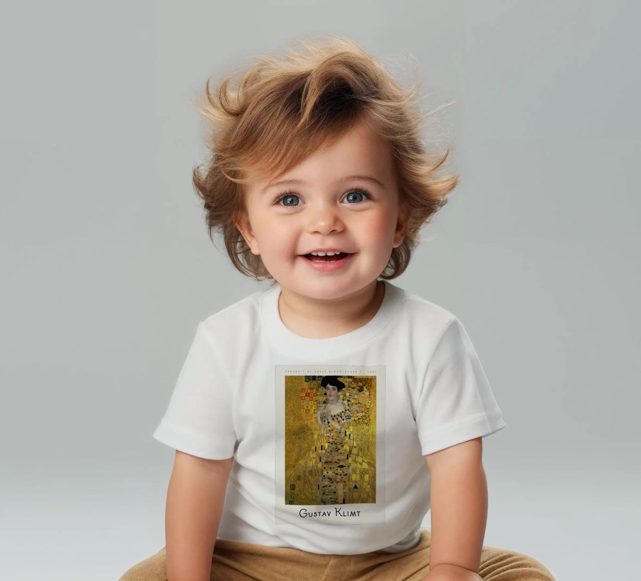 Klimt - Portrait of Adele Bloch-Bauer I Baby T-Shirt von ARTOTHEK