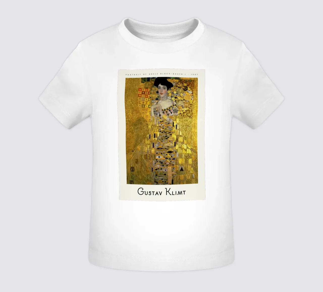 Klimt - Portrait of Adele Bloch-Bauer I maglietta neonato da ARTOTHEK