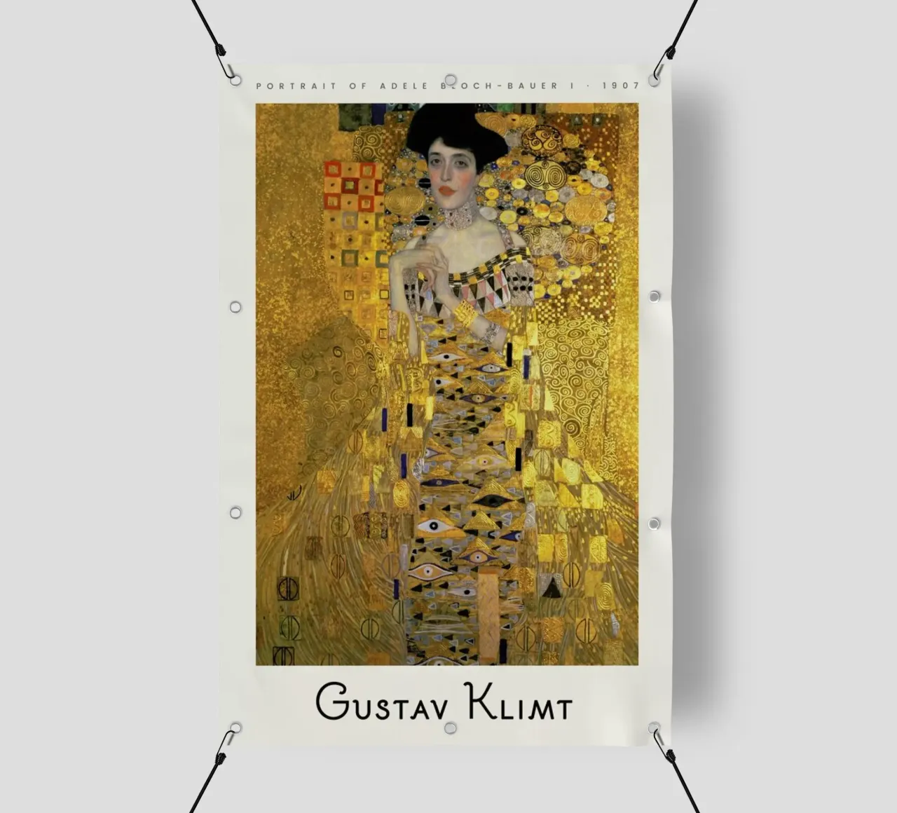 Klimt - Portrait of Adele Bloch-Bauer I telo in pvc da ARTOTHEK